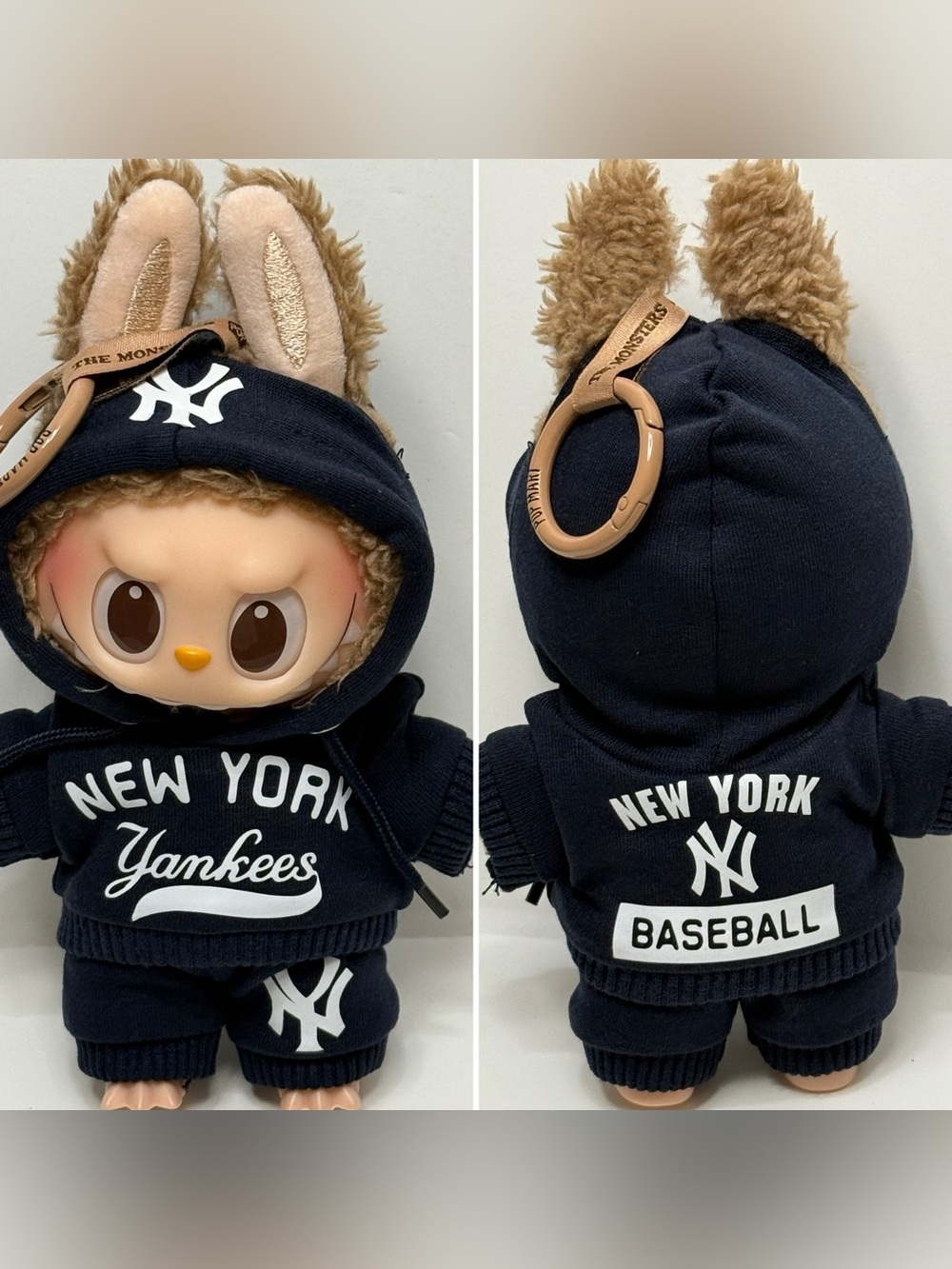Yankees Labubu 2pc outfit New York NY